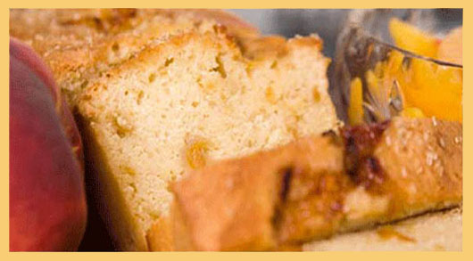 Breadwinner peach bread